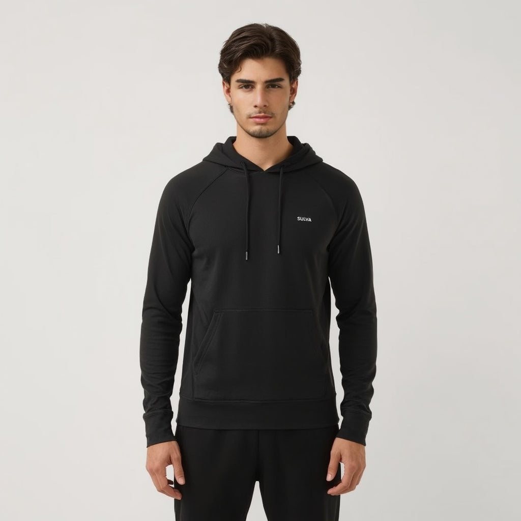 Men’s Hybrid Training Hoodie – Lightweight | Breathable | Street-to-Gym Fit