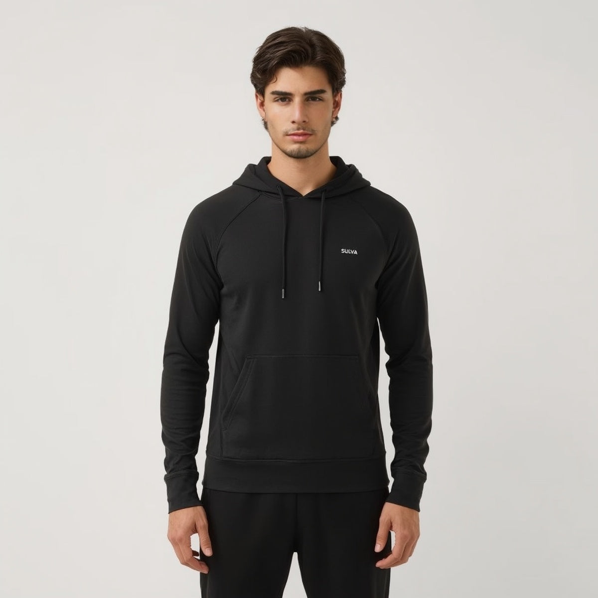 Men’s Hybrid Training Hoodie – Lightweight | Breathable | Street-to-Gym Fit