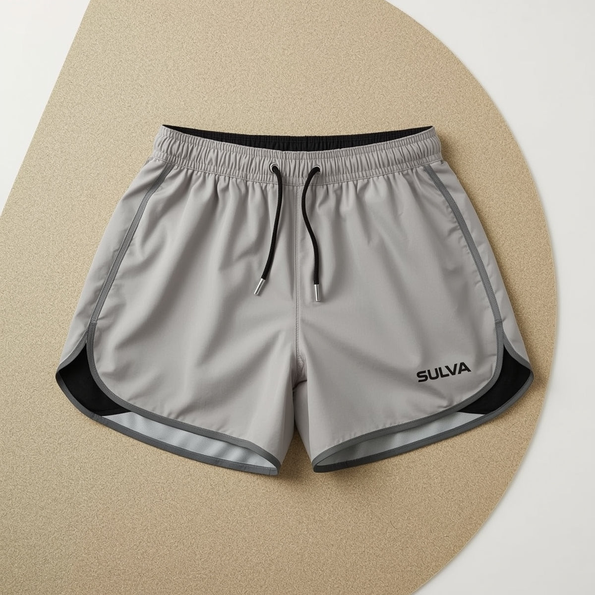 SULVA Performance Gym Shorts – 2-in-1 Design for Men