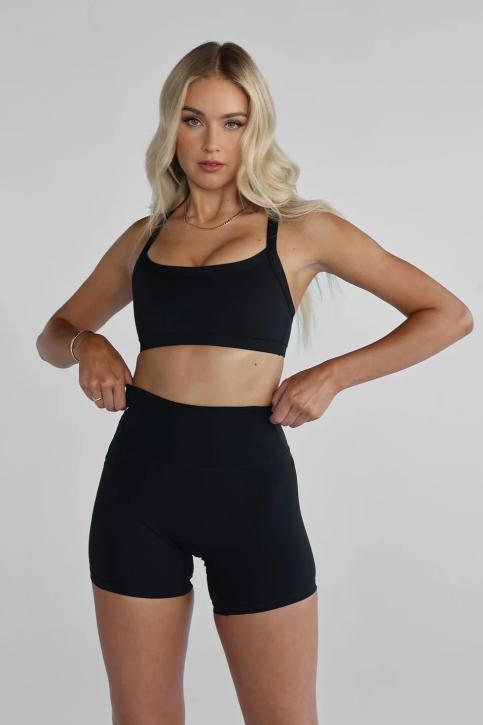 Sports Bra – Seamless Support with Stylish Cross-Back Design