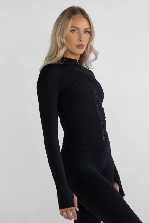 SCULPT Fitted Zip Jacket – Seamless Contour Fit | Sulva Activewear